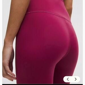 Lululemon Athletica Deep Pink Leggings